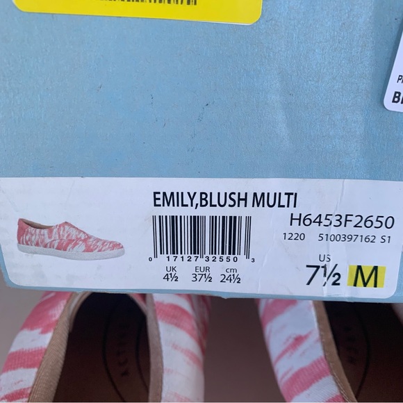 LIFE STRIDE Womens Pink Emily Round Toe Platform Slip On Sneakers US 7.5 M NEW - Picture 8 of 8